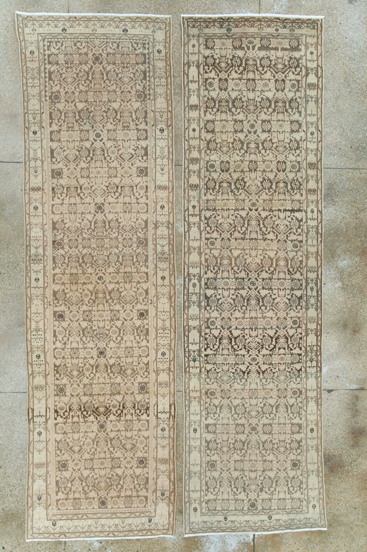 Vintage Persian Malayer Runner (Pair: 2 of 2), No.24885 - Gsblank