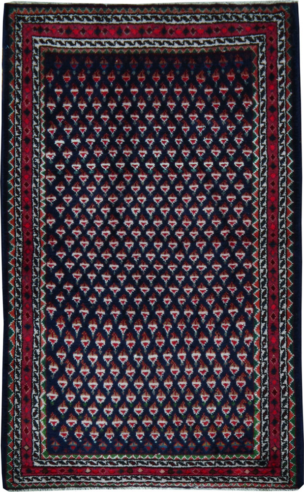 Vintage Persian Hamadan Rug, No.24888 - Gsblank