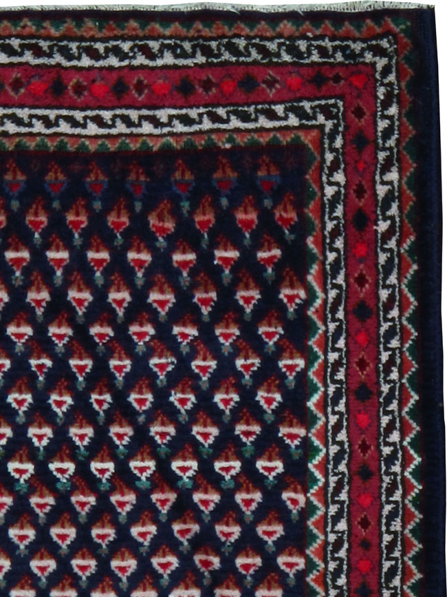 Vintage Persian Hamadan Rug, No.24888 - Gsblank