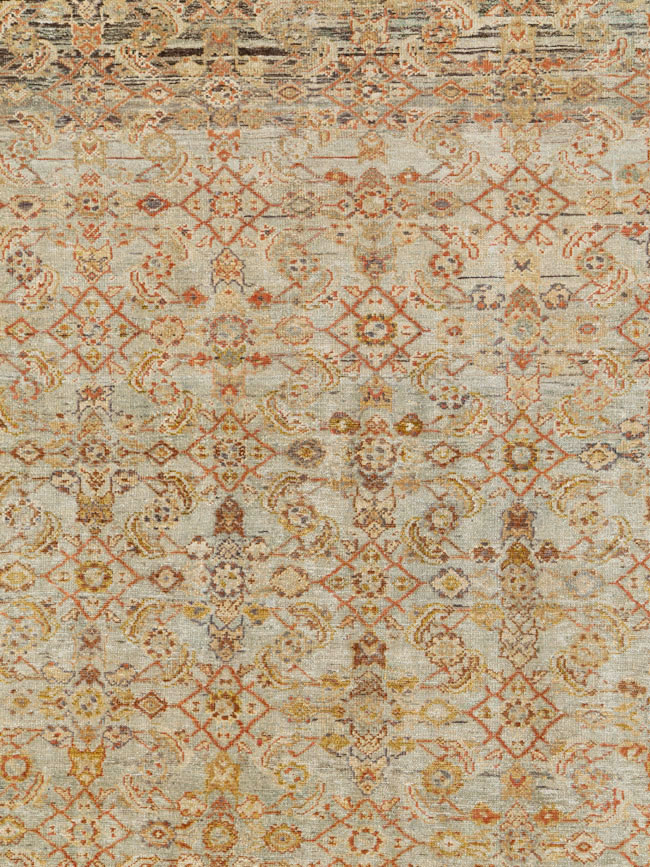 Antique Persian Malayer Carpet, No.24890 - Gsblank