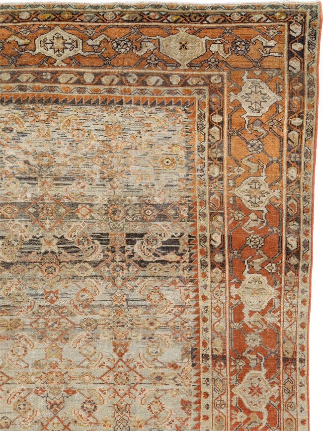 Antique Persian Malayer Carpet, No.24890 - Gsblank