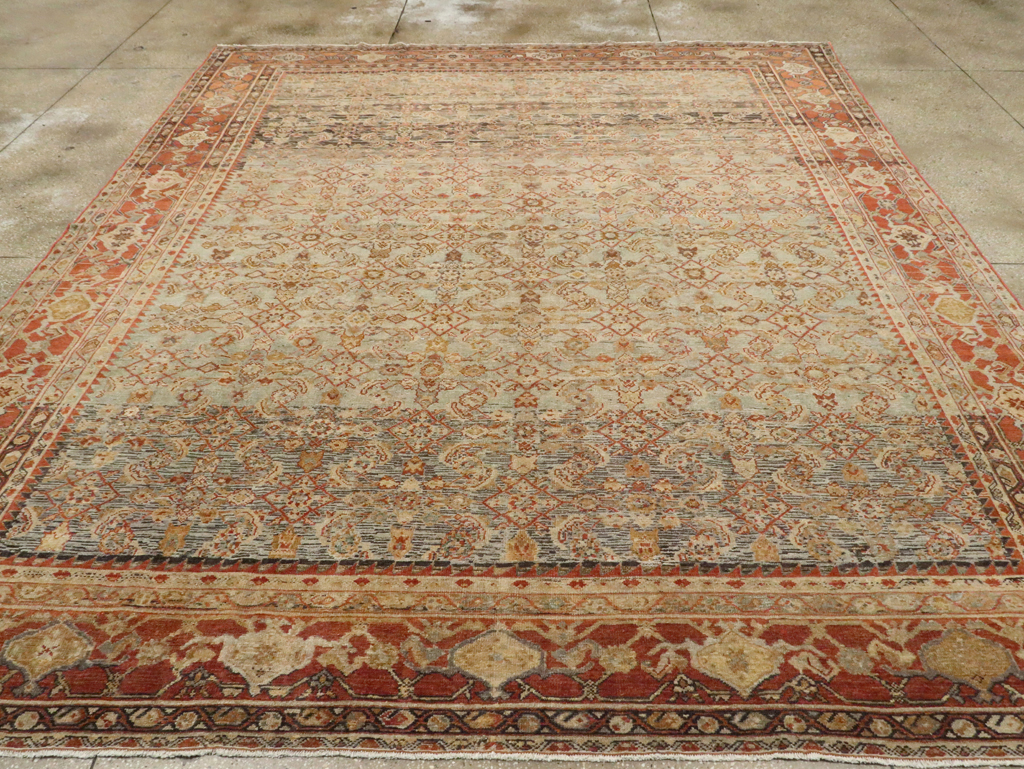 Antique Persian Malayer Carpet, No.24890 - Gsblank