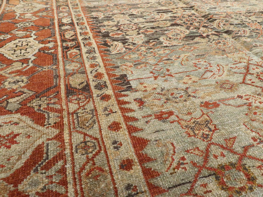 Antique Persian Malayer Carpet, No.24890 - Gsblank