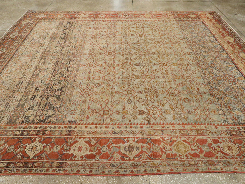 Antique Persian Malayer Carpet, No.24890 - Gsblank