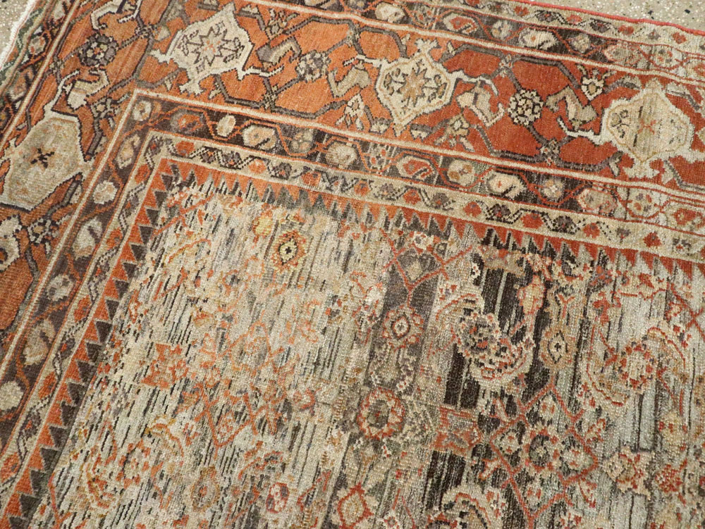 Antique Persian Malayer Carpet, No.24890 - Gsblank
