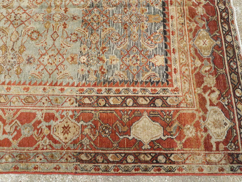 Antique Persian Malayer Carpet, No.24890 - Gsblank