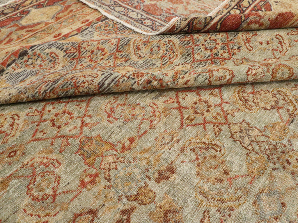 Antique Persian Malayer Carpet, No.24890 - Gsblank