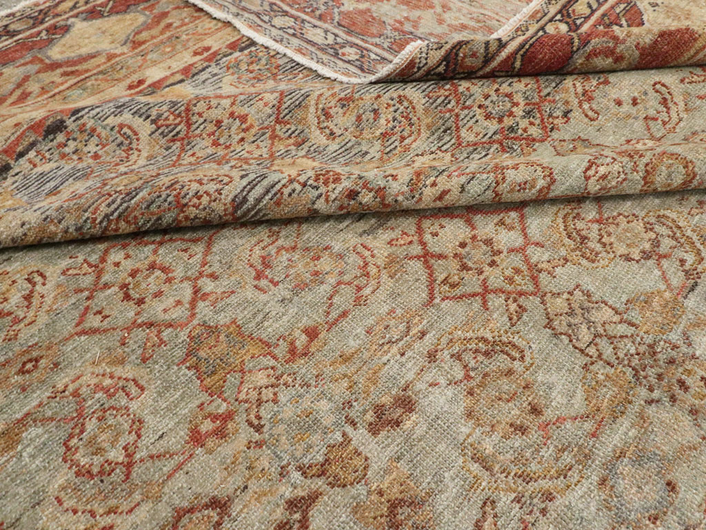 Antique Persian Malayer Carpet, No.24890 - Gsblank