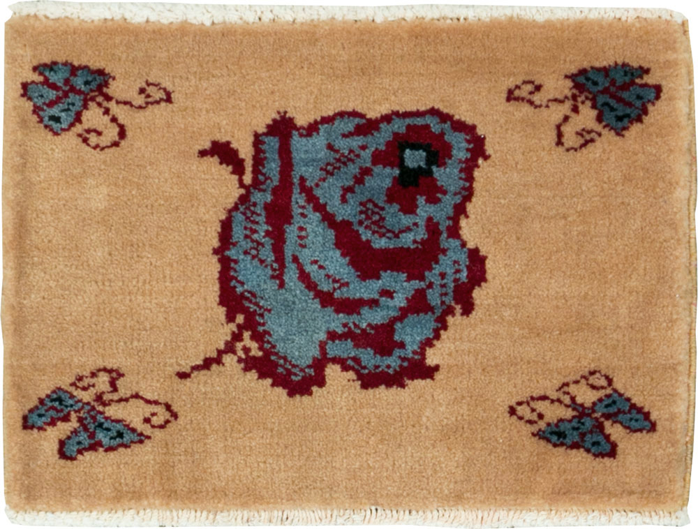 Vintage Persian Pictorial Baluch Rug (Pair: 2 of 2), No.24915 - Gsblank