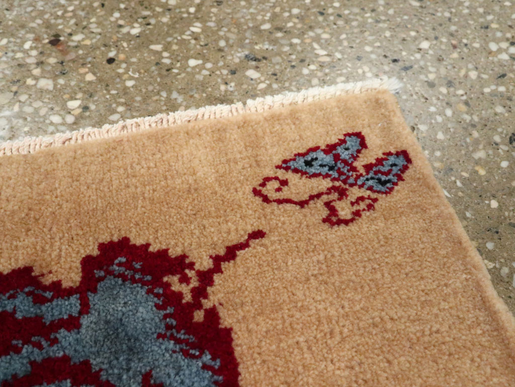 Vintage Persian Pictorial Baluch Rug (Pair: 2 of 2), No.24915 - Gsblank