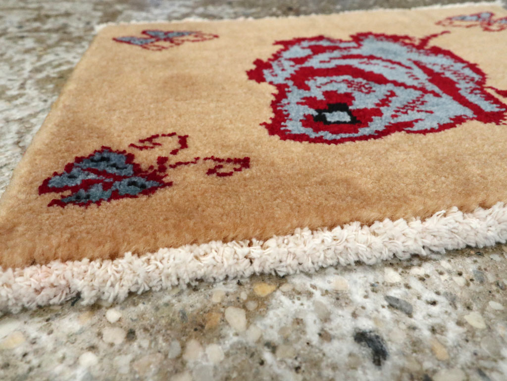 Vintage Persian Pictorial Baluch Rug (Pair: 2 of 2), No.24915 - Gsblank