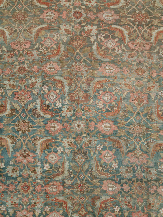 Antique Persian Bidjar Oversize Carpet, No.24945 - Gsblank