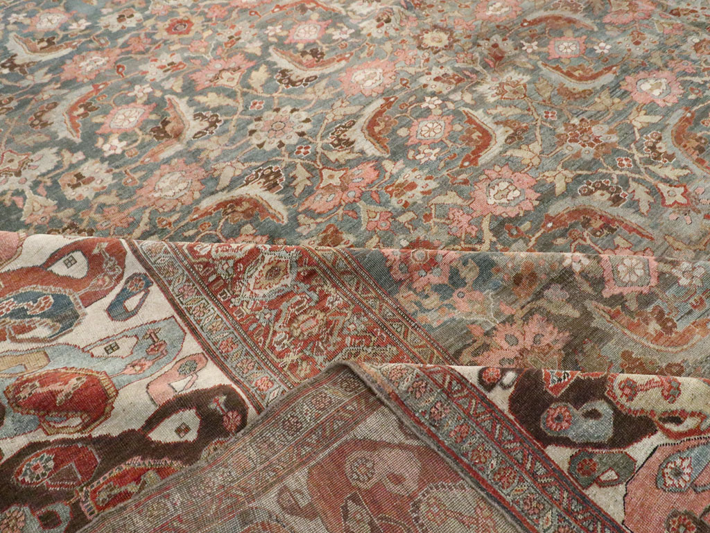 Antique Persian Bidjar Oversize Carpet, No.24945 - Gsblank