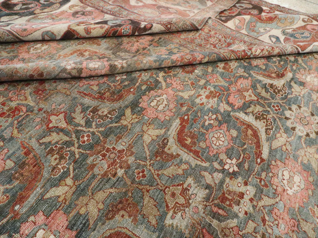 Antique Persian Bidjar Oversize Carpet, No.24945 - Gsblank