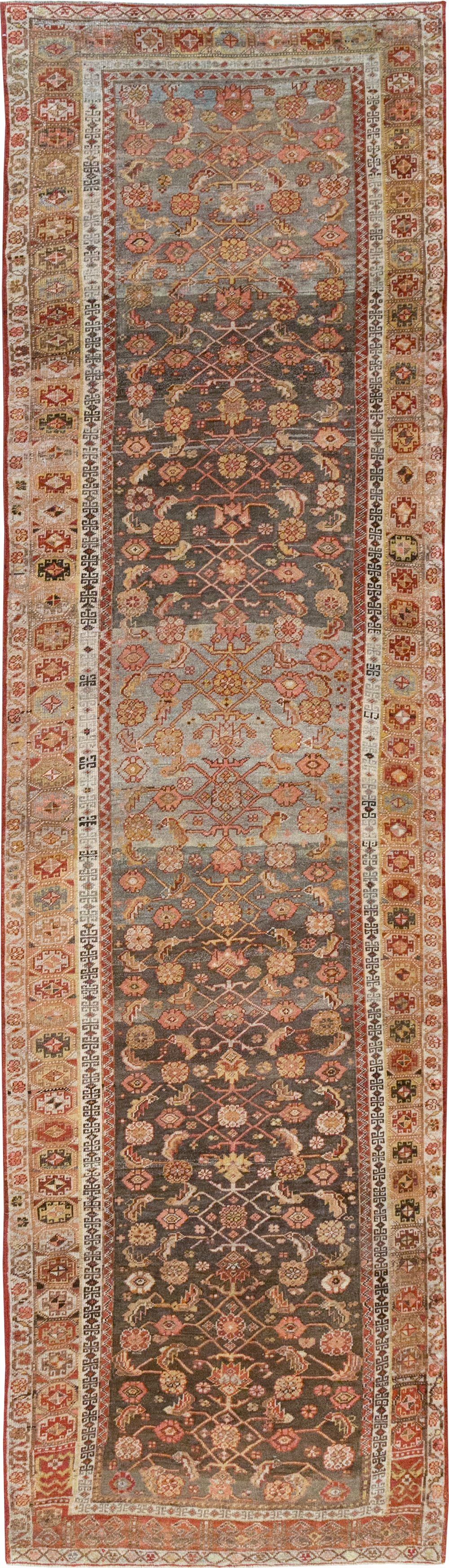Antique Persian Bidjar Runner, No.24957 - Gsblank
