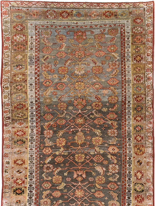 Antique Persian Bidjar Runner, No.24957 - Gsblank
