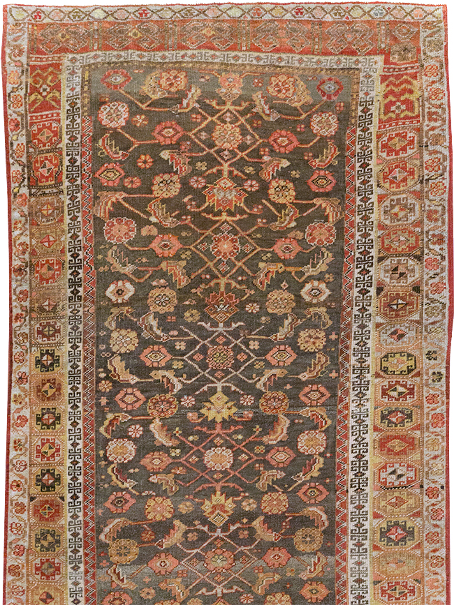 Antique Persian Bidjar Runner, No.24957 - Gsblank