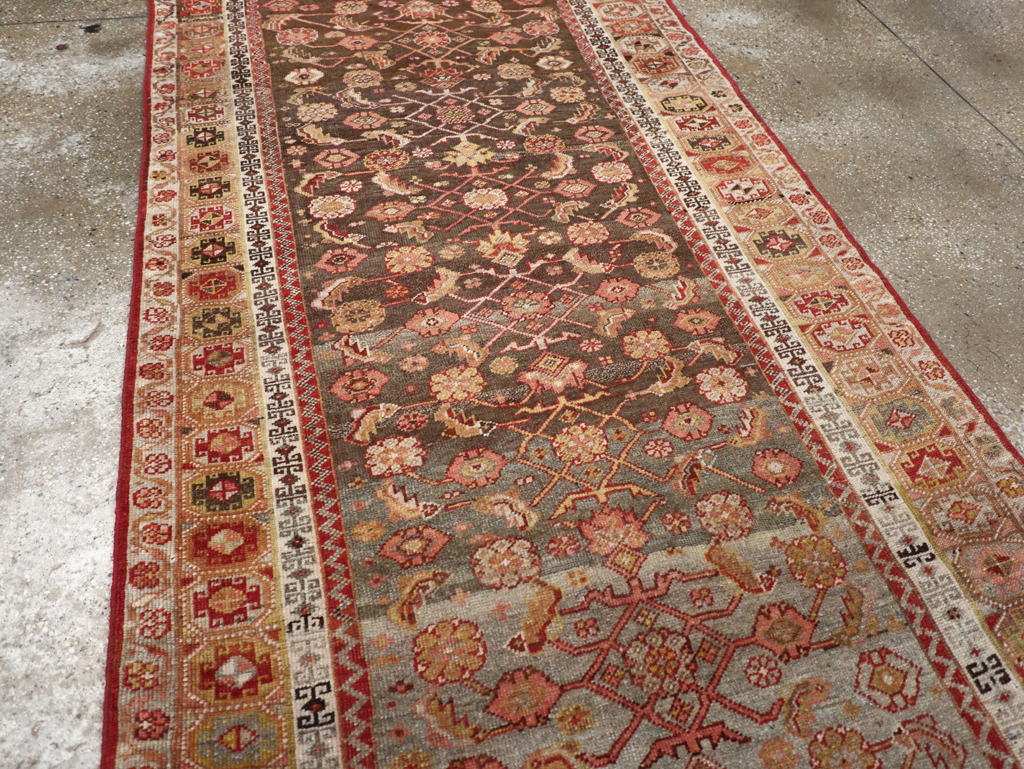 Antique Persian Bidjar Runner, No.24957 - Gsblank