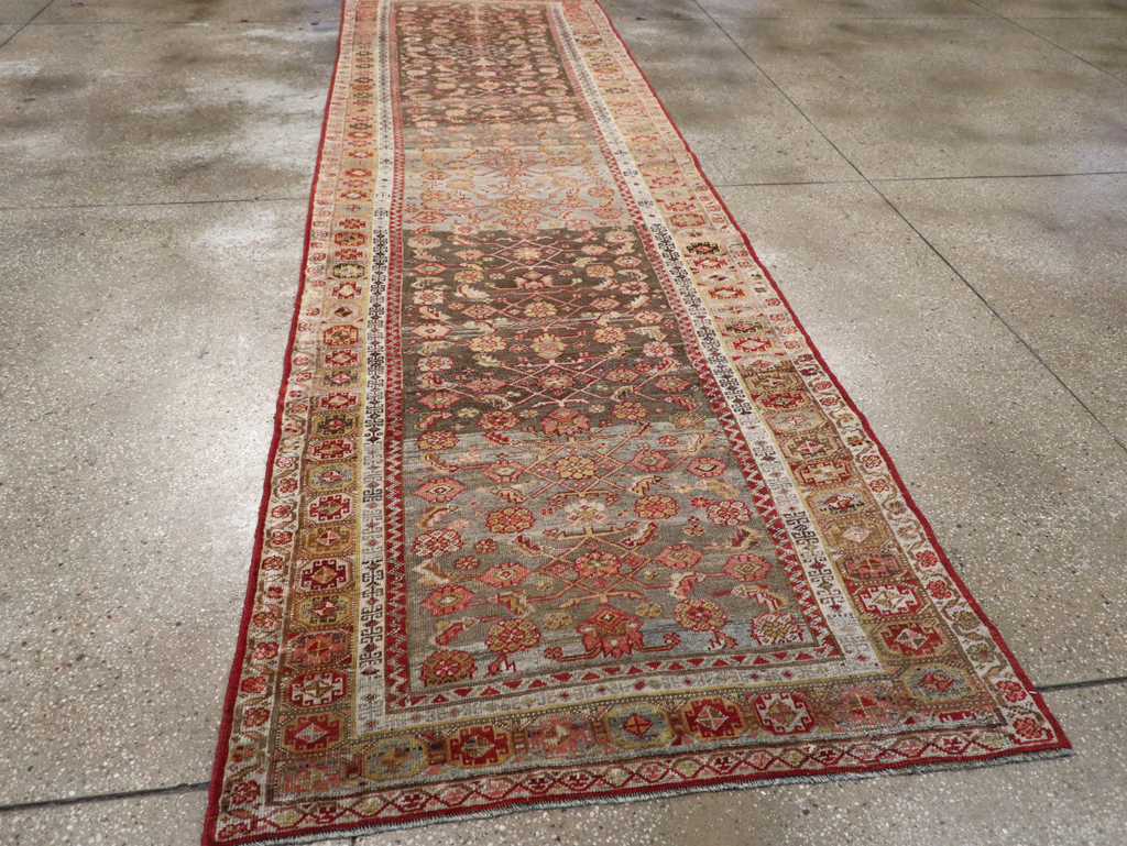 Antique Persian Bidjar Runner, No.24957 - Gsblank