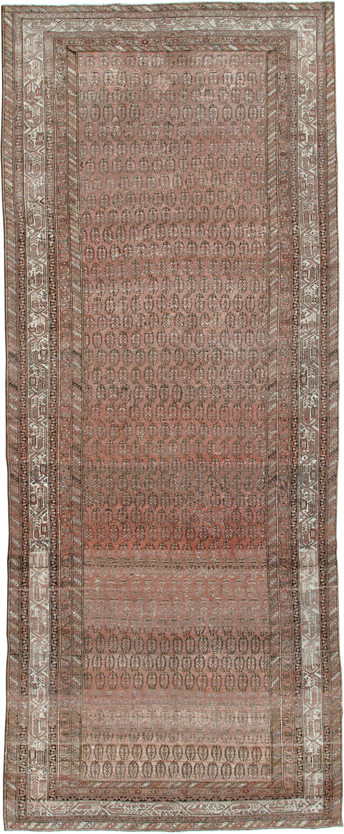Antique Persian Malayer Gallery Carpet, No.24958 - Gsblank