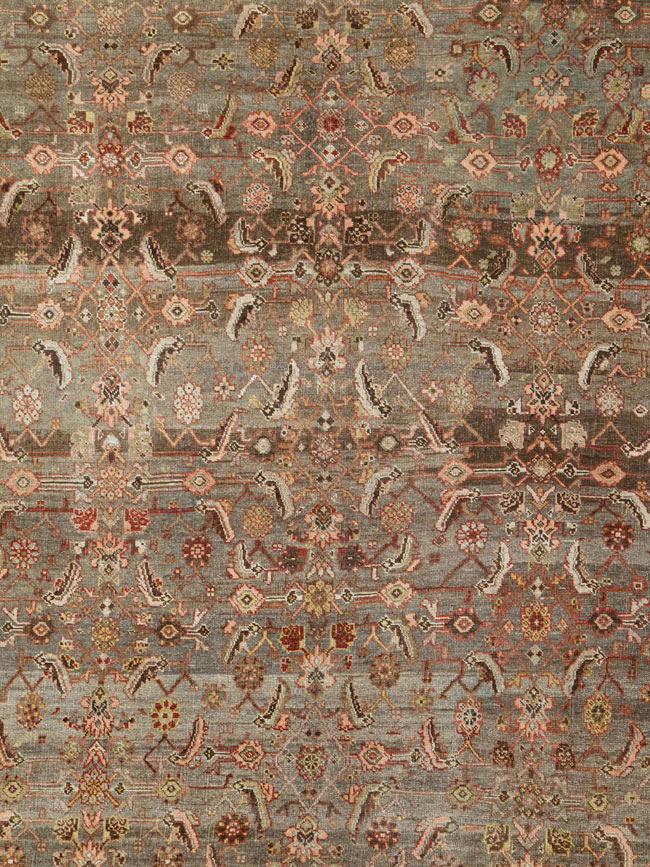 Antique Persian Bidjar Carpet, No.24959 - Gsblank