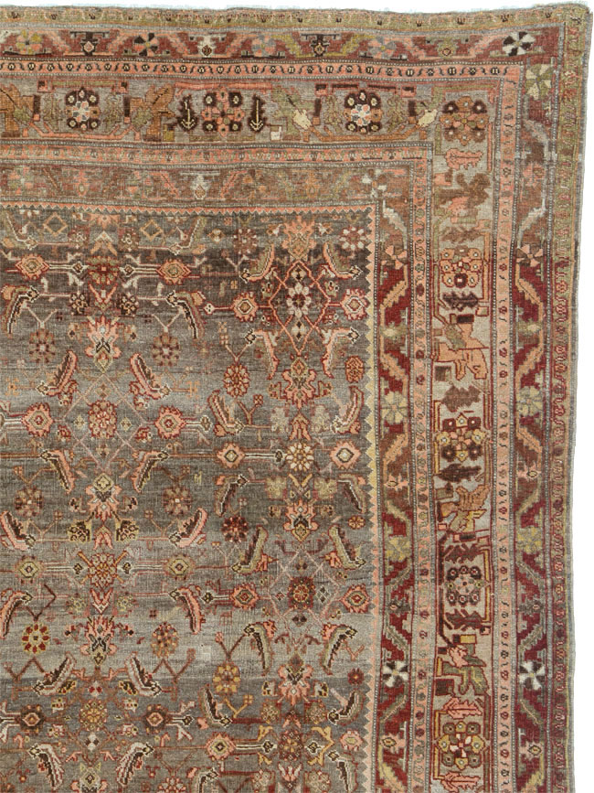 Antique Persian Bidjar Carpet, No.24959 - Gsblank