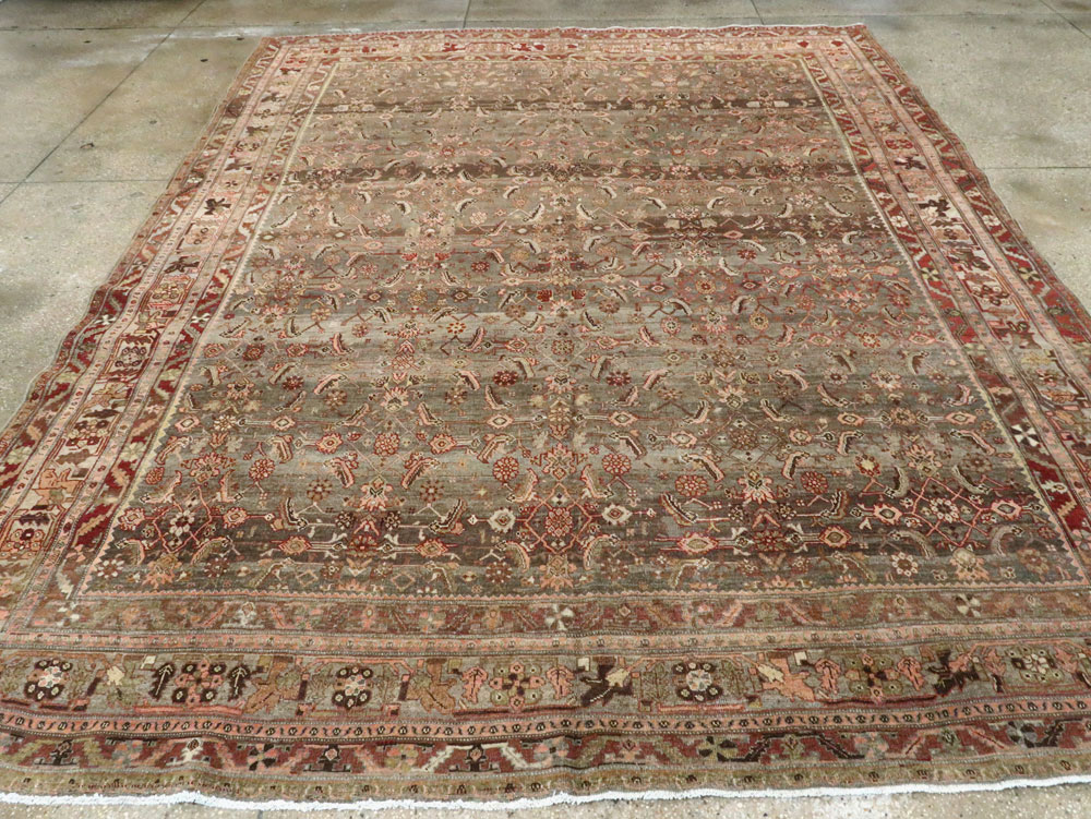 Antique Persian Bidjar Carpet, No.24959 - Gsblank