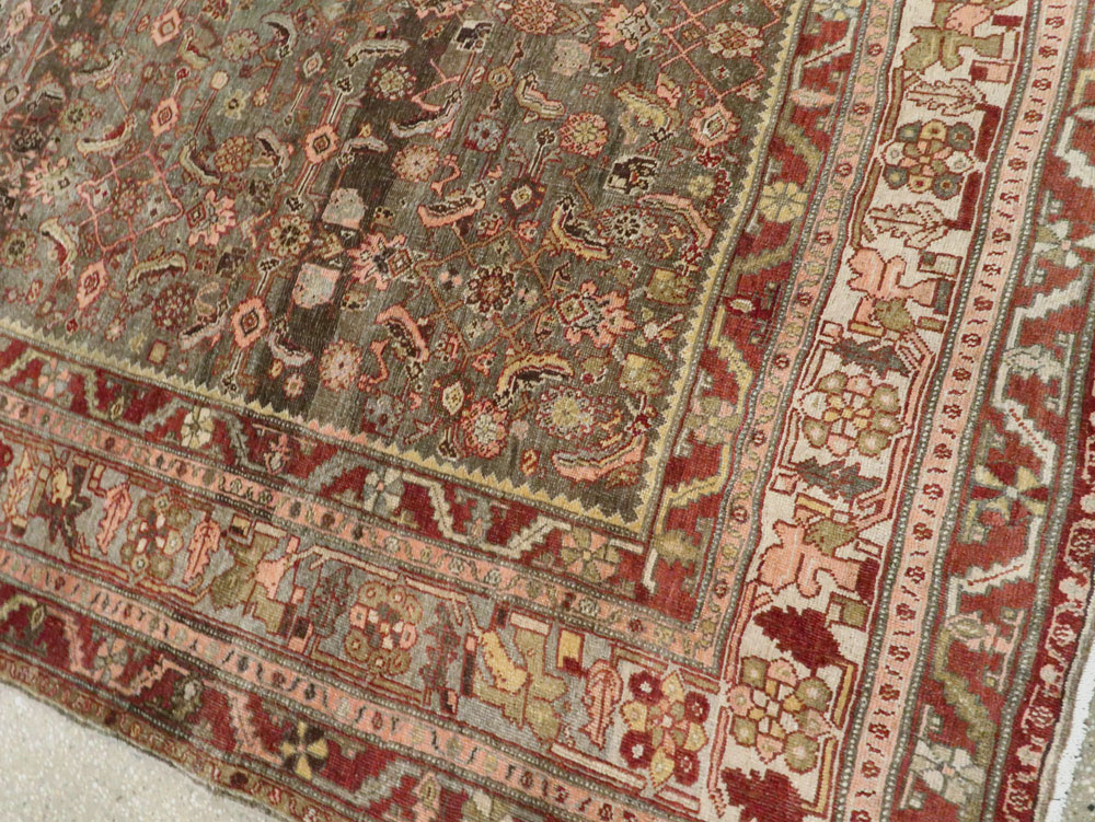Antique Persian Bidjar Carpet, No.24959 - Gsblank