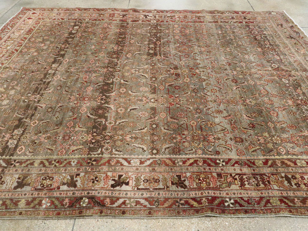 Antique Persian Bidjar Carpet, No.24959 - Gsblank