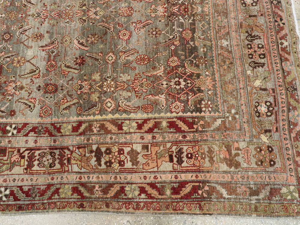 Antique Persian Bidjar Carpet, No.24959 - Gsblank