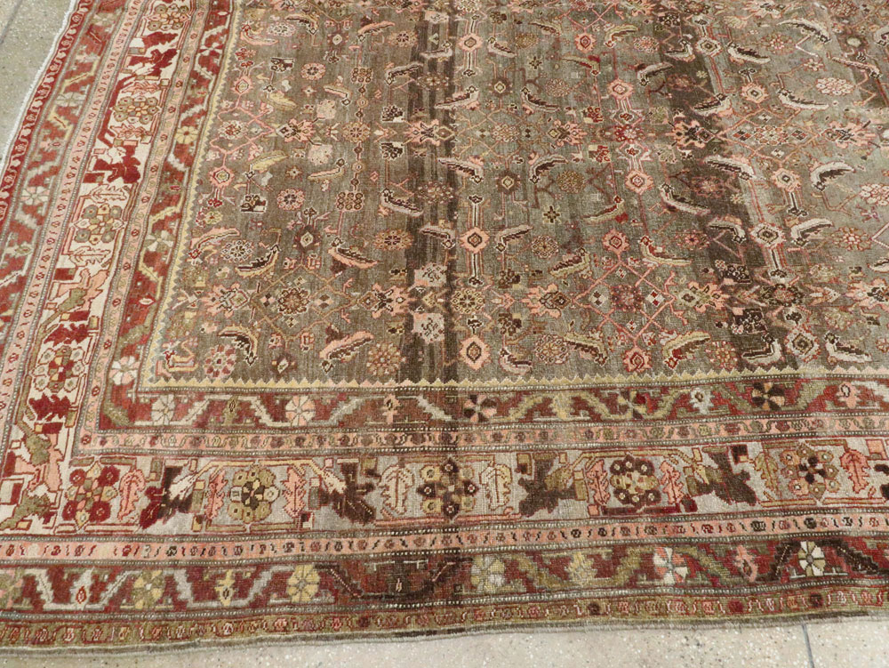 Antique Persian Bidjar Carpet, No.24959 - Gsblank