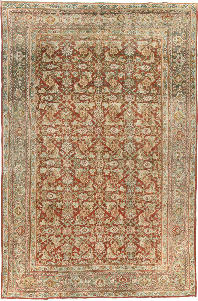 Antique Persian Mahal Carpet, No.24961 - Gsblank