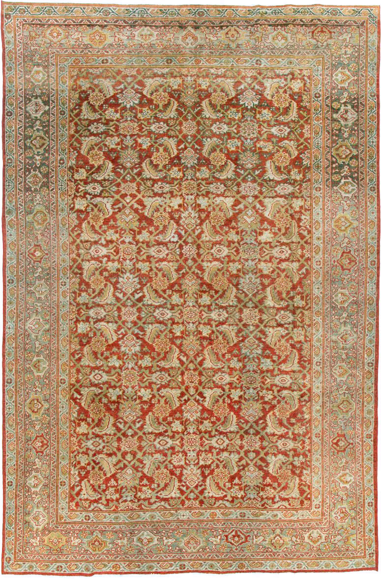 Antique Persian Mahal Carpet, No.24961 - Gsblank