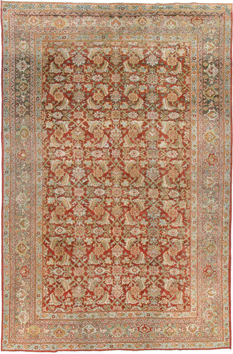 Antique Persian Mahal Carpet, No.24961 - Gsblank