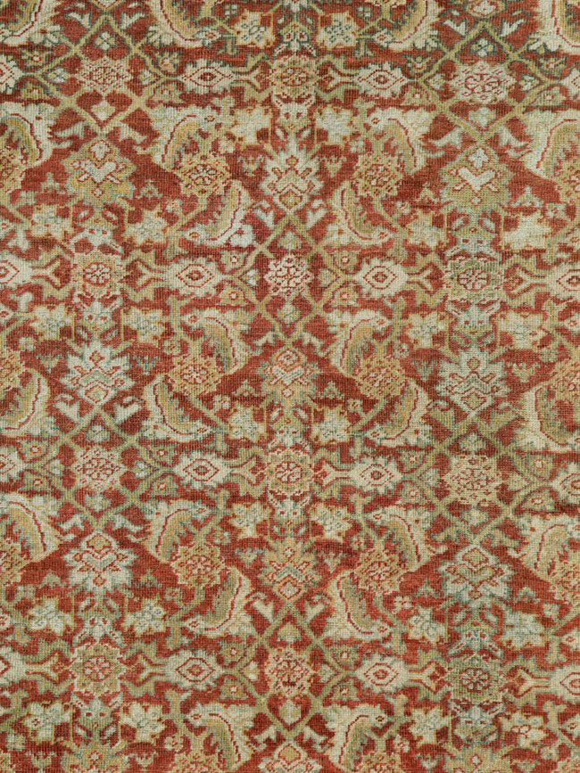 Antique Persian Mahal Carpet, No.24961 - Gsblank