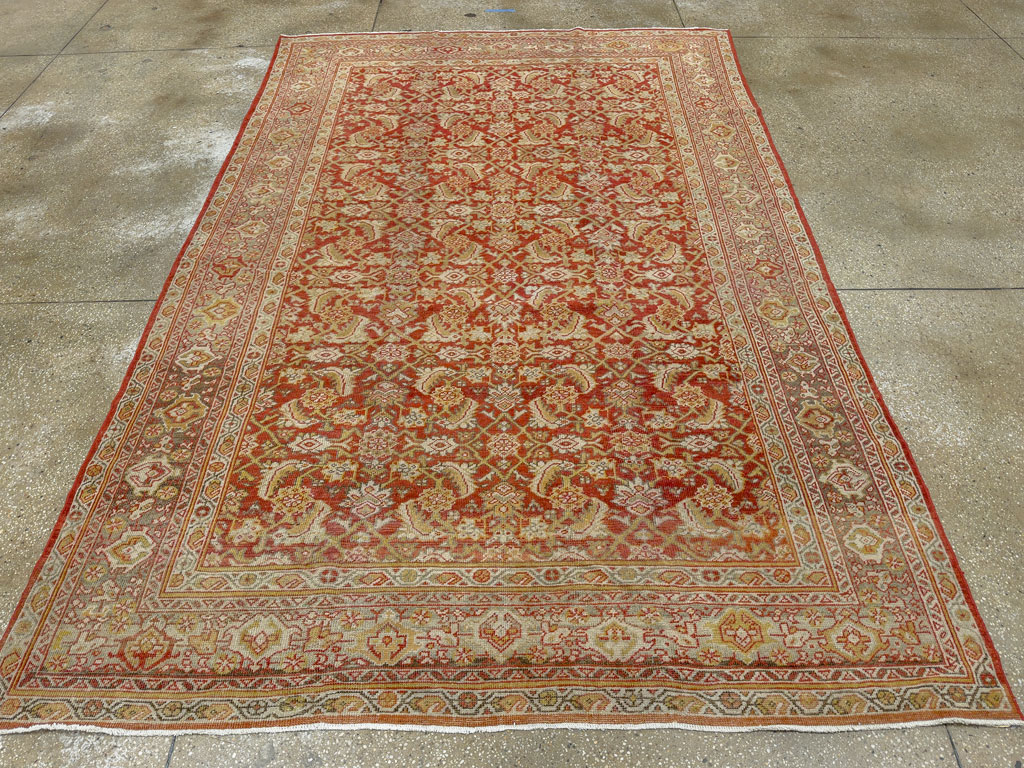 Antique Persian Mahal Carpet, No.24961 - Gsblank