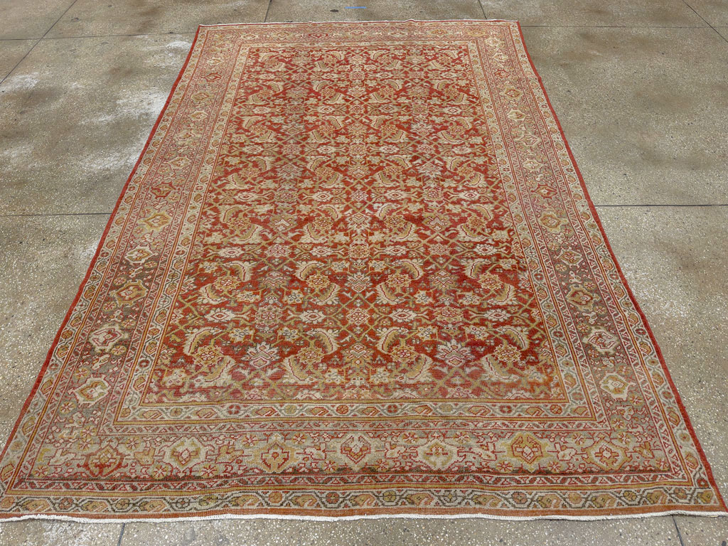 Antique Persian Mahal Carpet, No.24961 - Gsblank