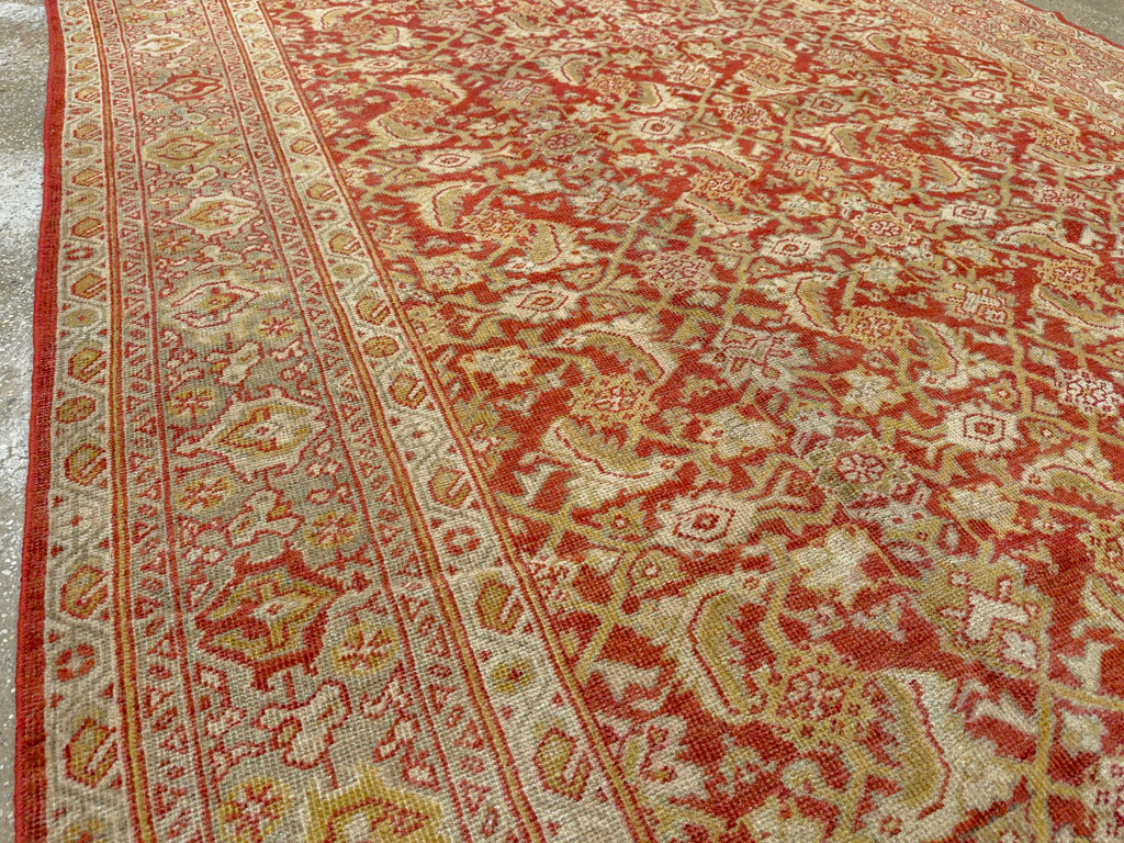 Antique Persian Mahal Carpet, No.24961 - Gsblank