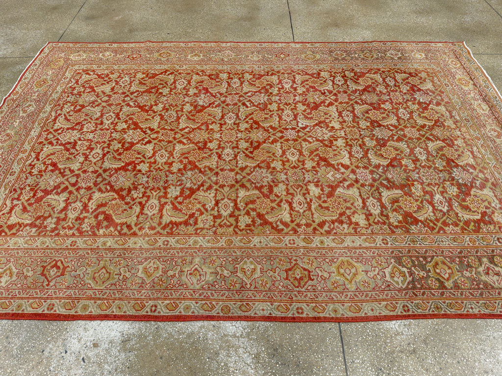 Antique Persian Mahal Carpet, No.24961 - Gsblank