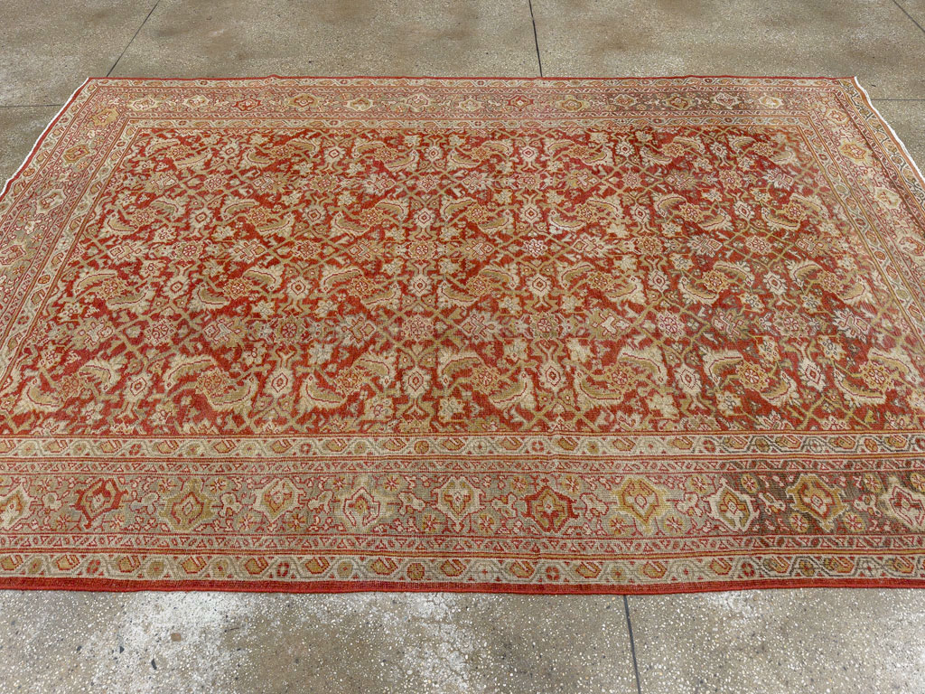Antique Persian Mahal Carpet, No.24961 - Gsblank