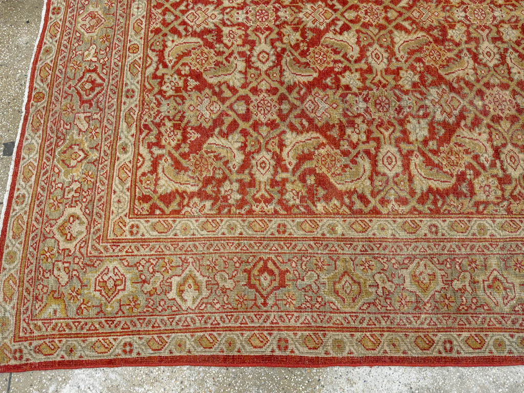 Antique Persian Mahal Carpet, No.24961 - Gsblank