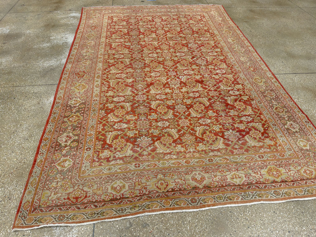 Antique Persian Mahal Carpet, No.24961 - Gsblank