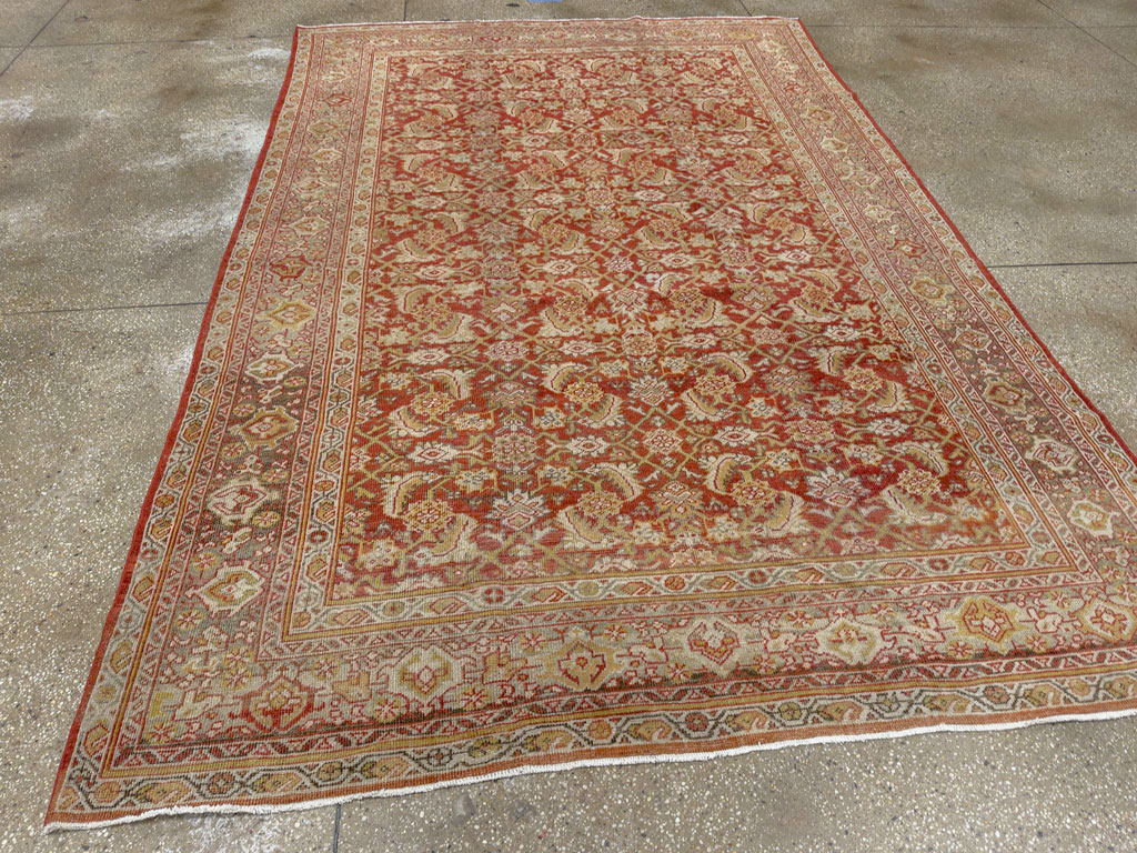 Antique Persian Mahal Carpet, No.24961 - Gsblank