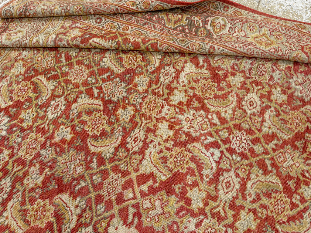 Antique Persian Mahal Carpet, No.24961 - Gsblank