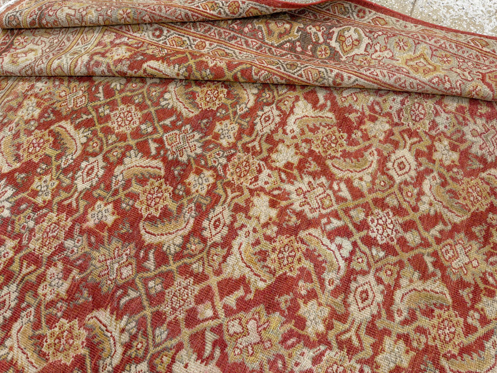 Antique Persian Mahal Carpet, No.24961 - Gsblank