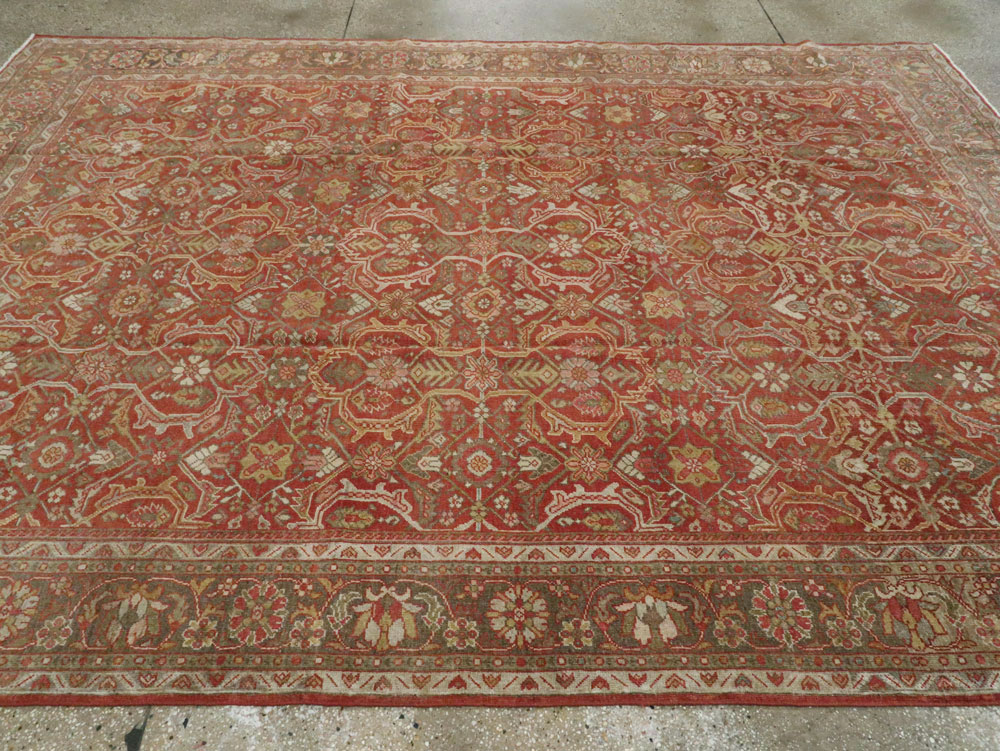 Antique Persian Mahal Carpet, No.24962 - Gsblank