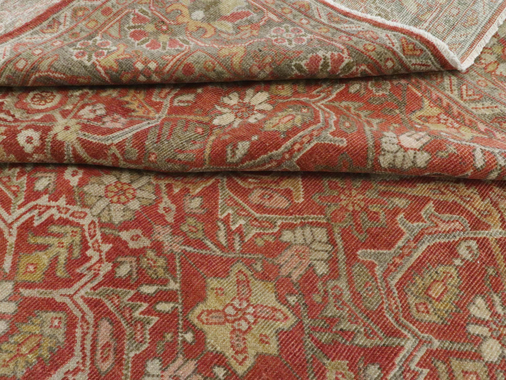 Antique Persian Mahal Carpet, No.24962 - Gsblank