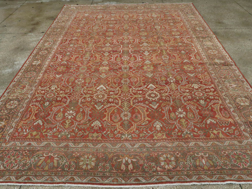 Antique Persian Mahal Carpet, No.24962 - Gsblank