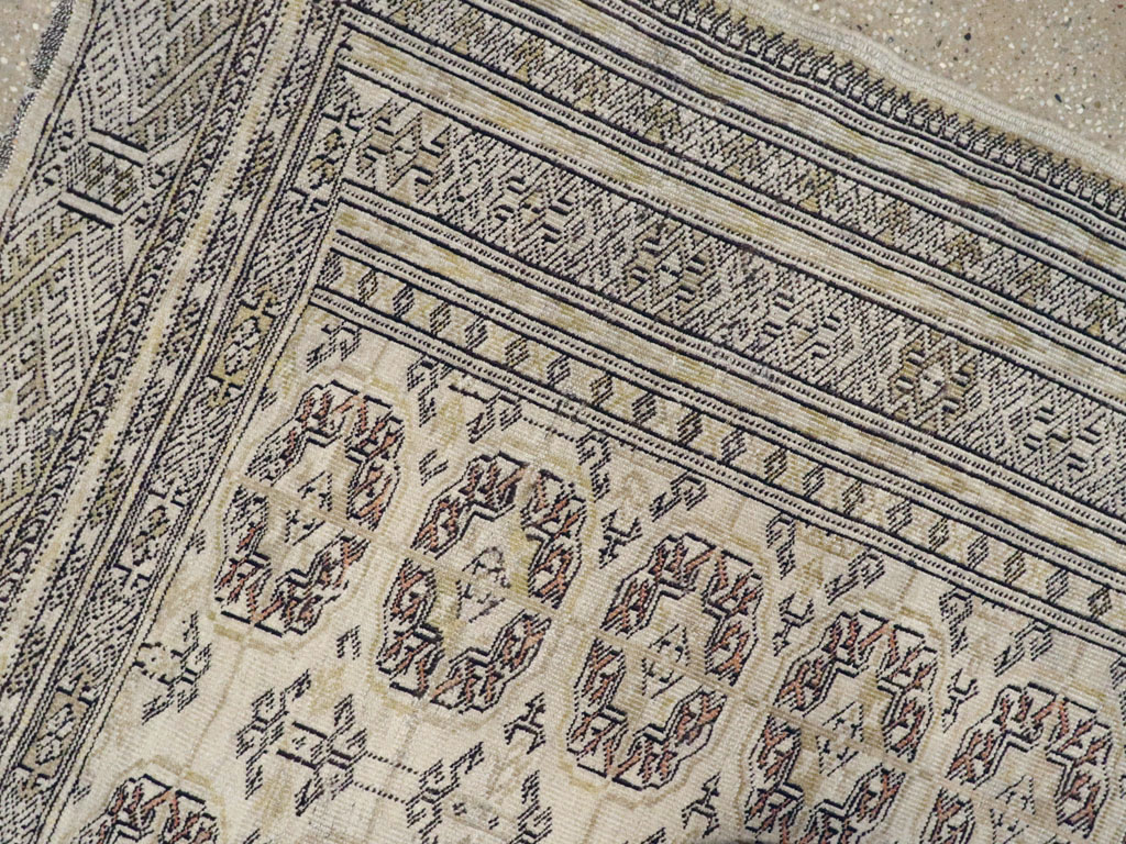 Vintage Central Asian Turkoman Rug, No.24963 - Gsblank