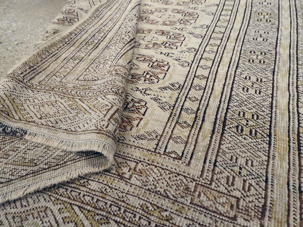 Vintage Central Asian Turkoman Rug, No.24963 - Gsblank